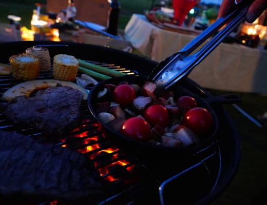お家BBQを楽しむ