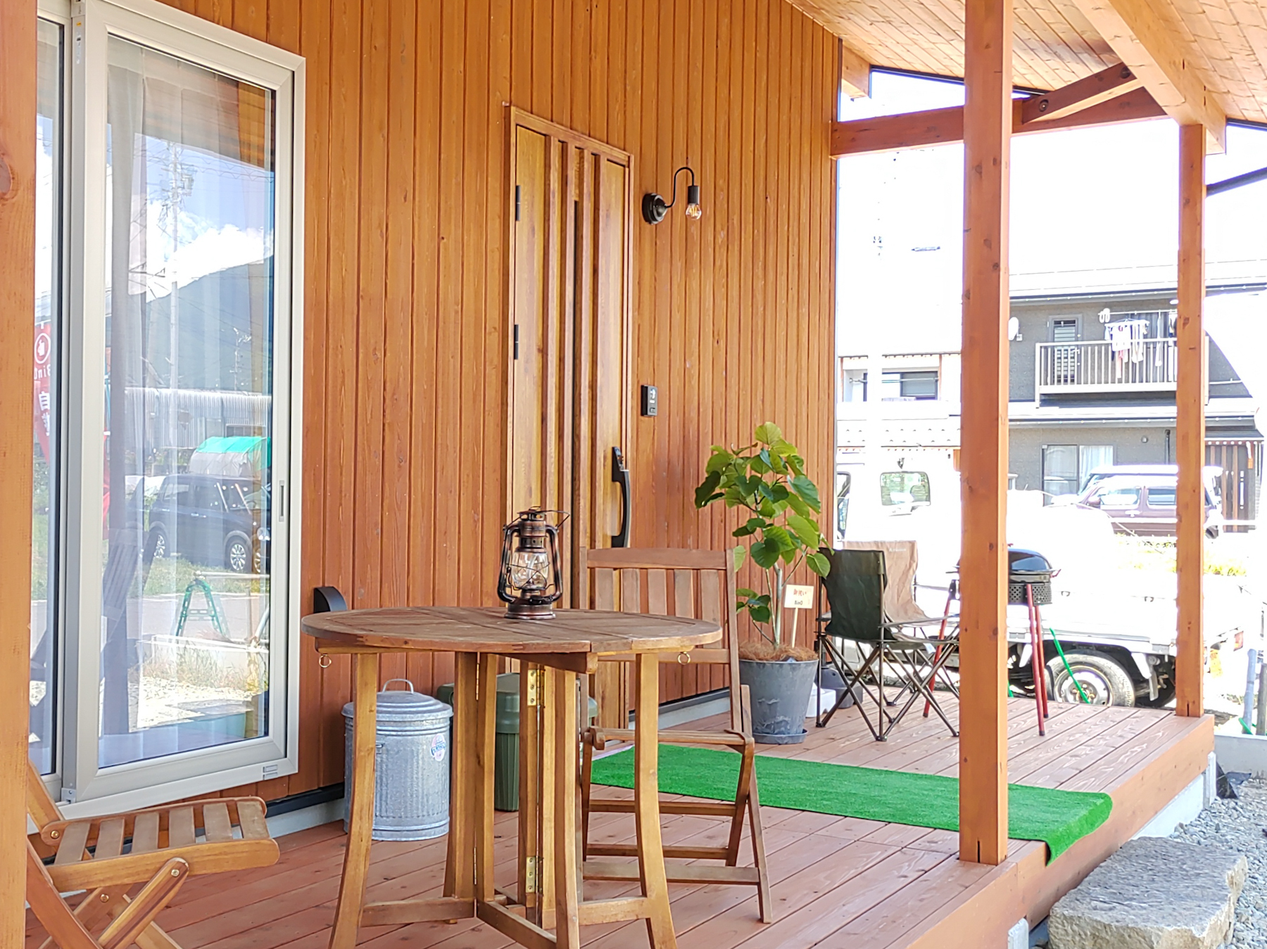 日常を少し特別にするウッドデッキ